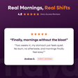 Maya GUT+ early access review card: finally mornings without the bloat, 4.8 stars