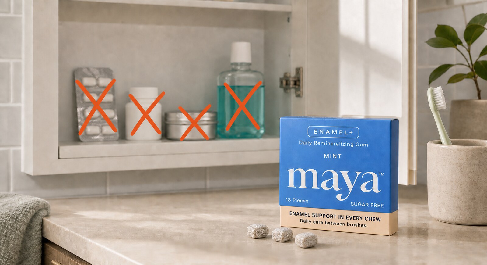 Similar-looking formats can serve very different purposes; the ingredient panel decides the category.